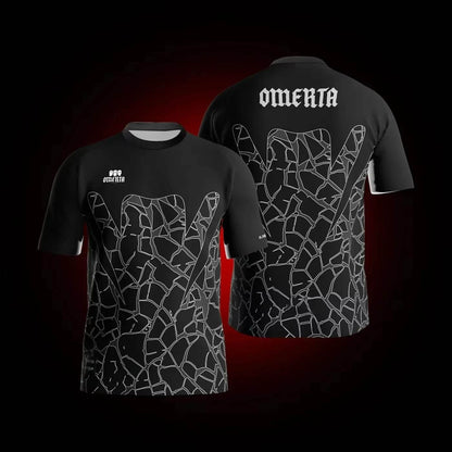 Men's Casual Black Omerta 47 T-Shirt - Breathable, Quick Dry Design - Buy Center US