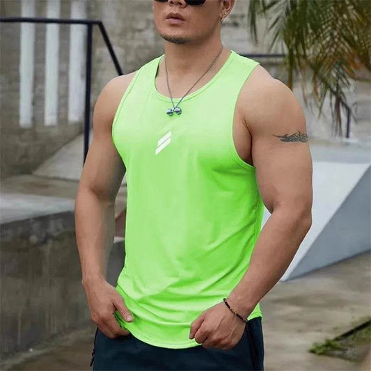DFKDZG Men's Casual Tank Top - Quick Dry Sleeveless Sports Vest - Buy Center US