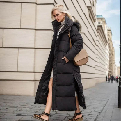 2024 Winter Women’s Hooded Parka Coat - Thick Slim-Fit Style - Buy Center US
