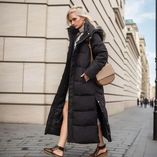 2024 Winter Women’s Hooded Parka Coat - Thick Slim-Fit Style - Buy Center US