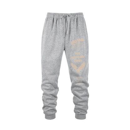Autumn Men's Sweatpants - Lightweight Jogger Pants with Drawstring Closure - Buy Center US