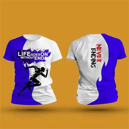 Summer Quick Dry 3D Printed Unisex T-Shirt - Lightweight & Comfortable - Buy Center US