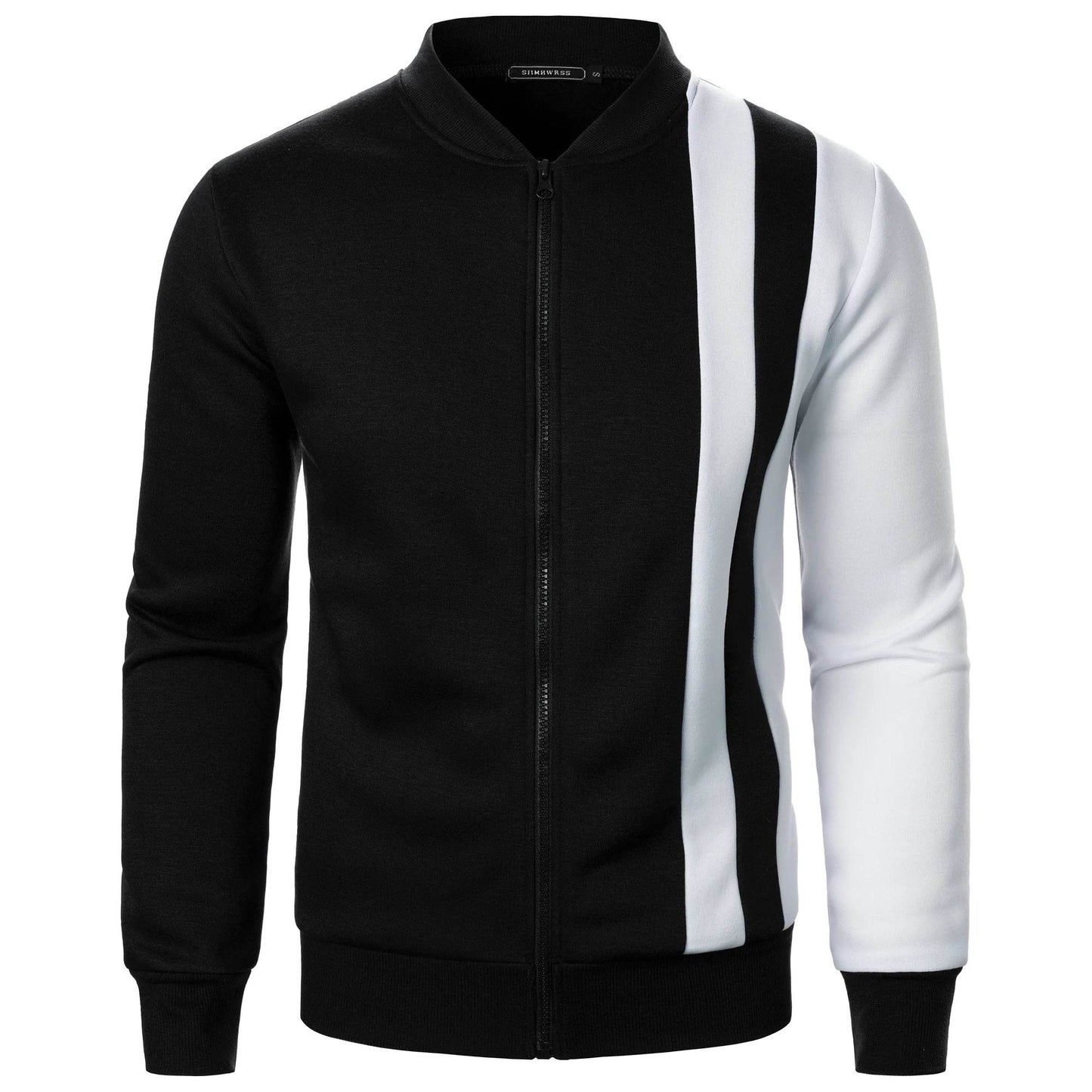 Casual Long Sleeve Zipper Gym Blazer - Men's Spring & Fall Jacket - Buy Center US