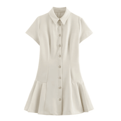 UNIZERA Women's Slim Fit Polo Dress - Casual Short Style for Spring - Buy Center US