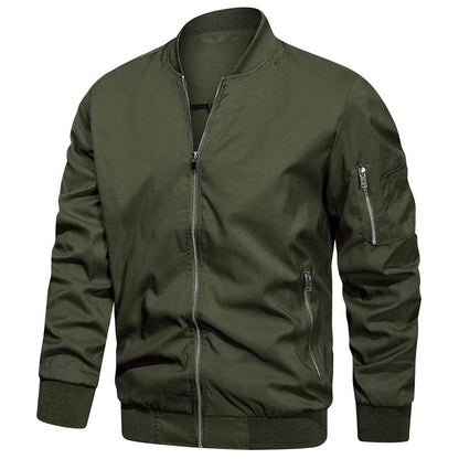 ReFire Gear Men's Lightweight Bomber Jacket - Casual Spring & Autumn Style - Buy Center US