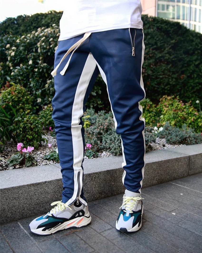 Men's Casual Hip Hop Joggers - Lightweight Skinny Sportswear Pants - Buy Center US