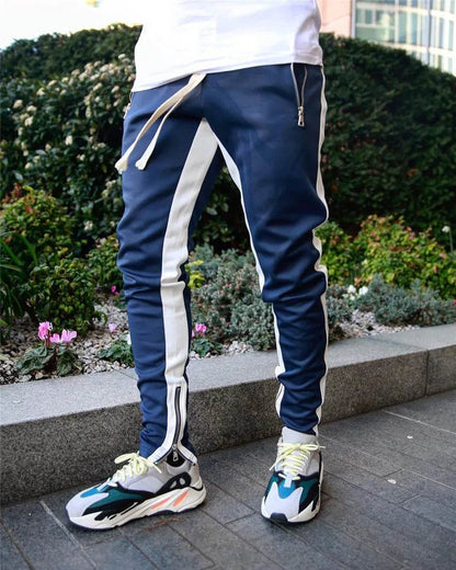 Men's Casual Hip Hop Joggers - Lightweight Skinny Sportswear Pants - Buy Center US