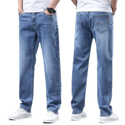 2024 Men's Trendy Vintage Casual Trousers - Loose Fit Straight Leg Jeans - Buy Center US