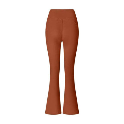 Women's High Waist Flared Leggings - Breathable Yoga Pants for Workouts - Buy Center US