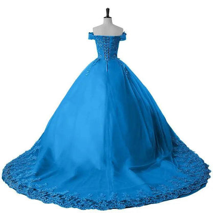 Ashley Gloria Yellow Quinceanera Dress - Elegant Floral Ball Gown - Buy Center US