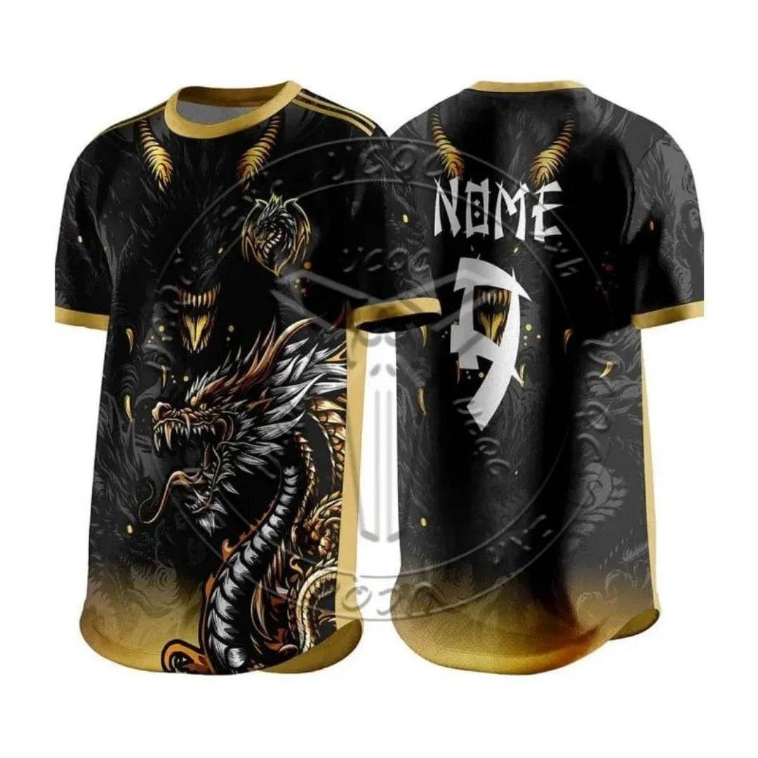 2025 Dragon Print Sweatshirt - Breathable Short-Sleeved T-Shirt for Men & Women - Buy Center US