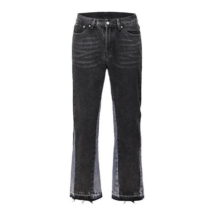 MLSJSHIQI High Street Loose Micro Flared Jeans for Men - Casual Spring Style - Buy Center US