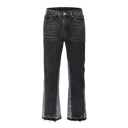 MLSJSHIQI High Street Loose Micro Flared Jeans for Men - Casual Spring Style - Buy Center US