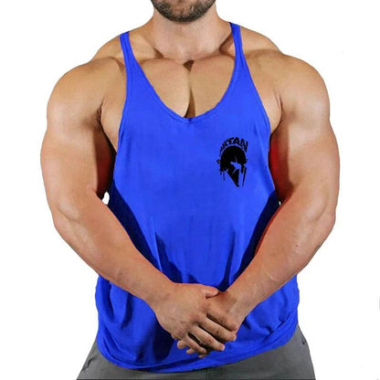 Men's Gym Singlet Tank Top - Stylish Cotton Bodybuilding Shirt - Buy Center US