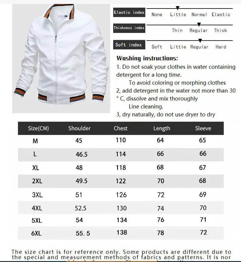 HONGYOUHANYAN Men's Waterproof Windbreaker Jacket - Casual Spring Coat - Buy Center US