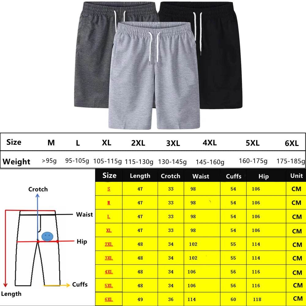 Men's Solid Drawstring Beach Shorts - Casual Lightweight Summer Trousers - Buy Center US