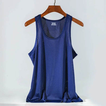 2024 Men's Summer Mesh Tank Tops - Quick-Drying & Breathable Vest - Buy Center US