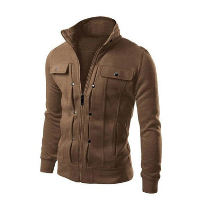 2025 Men’s Casual Zipper Jacket - Thin Spring Cardigan for Outdoor Travel - Buy Center US