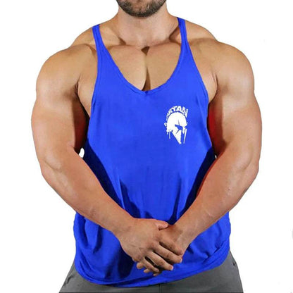 Men's Gym Singlet Tank Top - Stylish Cotton Bodybuilding Shirt - Buy Center US
