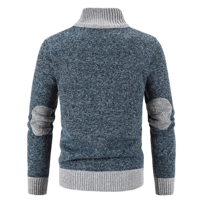 ENWEIGE Men's Fleece Sweater Coat - Warm Knit Zip Windbreaker Jacket - Buy Center US