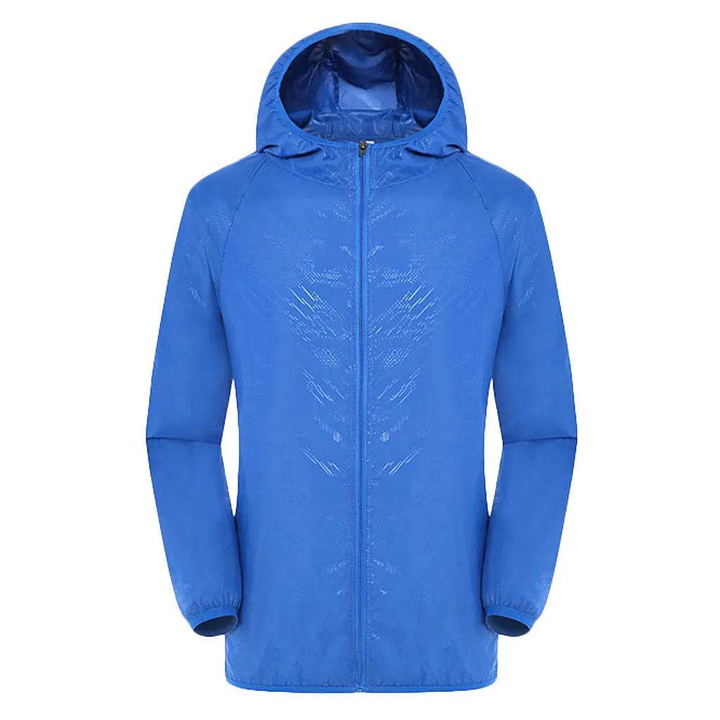 Waterproof Camping Rain Jacket - Men's & Women's Quick Dry Windbreaker - Buy Center US