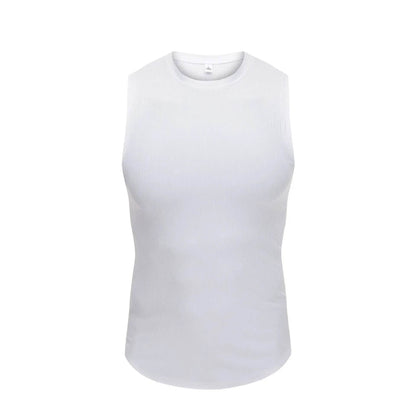 RUASPV Men's Fitness Tank Top - Striped Sleeveless Gym Vest for Summer - Buy Center US