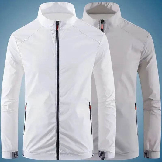 Men's Hiking Skin Jacket - Waterproof Outdoor Coat for Camping & Fishing - Buy Center US