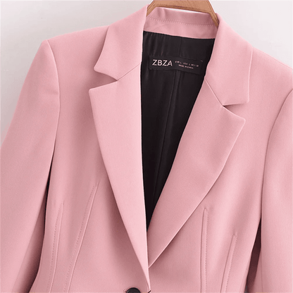 UNIZER Women's Fashion Casual Slimming Coat - Long Sleeve Pockets - Buy Center US