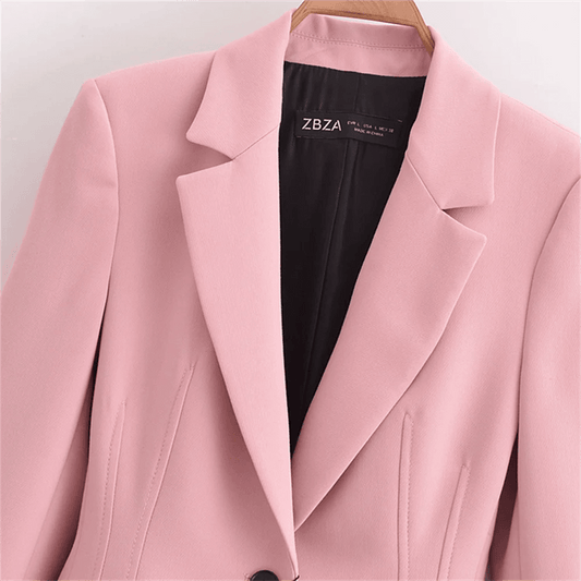 UNIZER Women's Fashion Casual Slimming Coat - Long Sleeve Pockets - Buy Center US