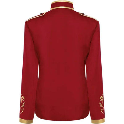Qj Cinga British Style Embroidered Flower Suit - Wedding Party Blazer - Buy Center US