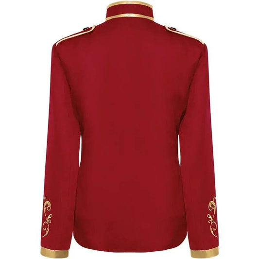 Qj Cinga British Style Embroidered Flower Suit - Wedding Party Blazer - Buy Center US