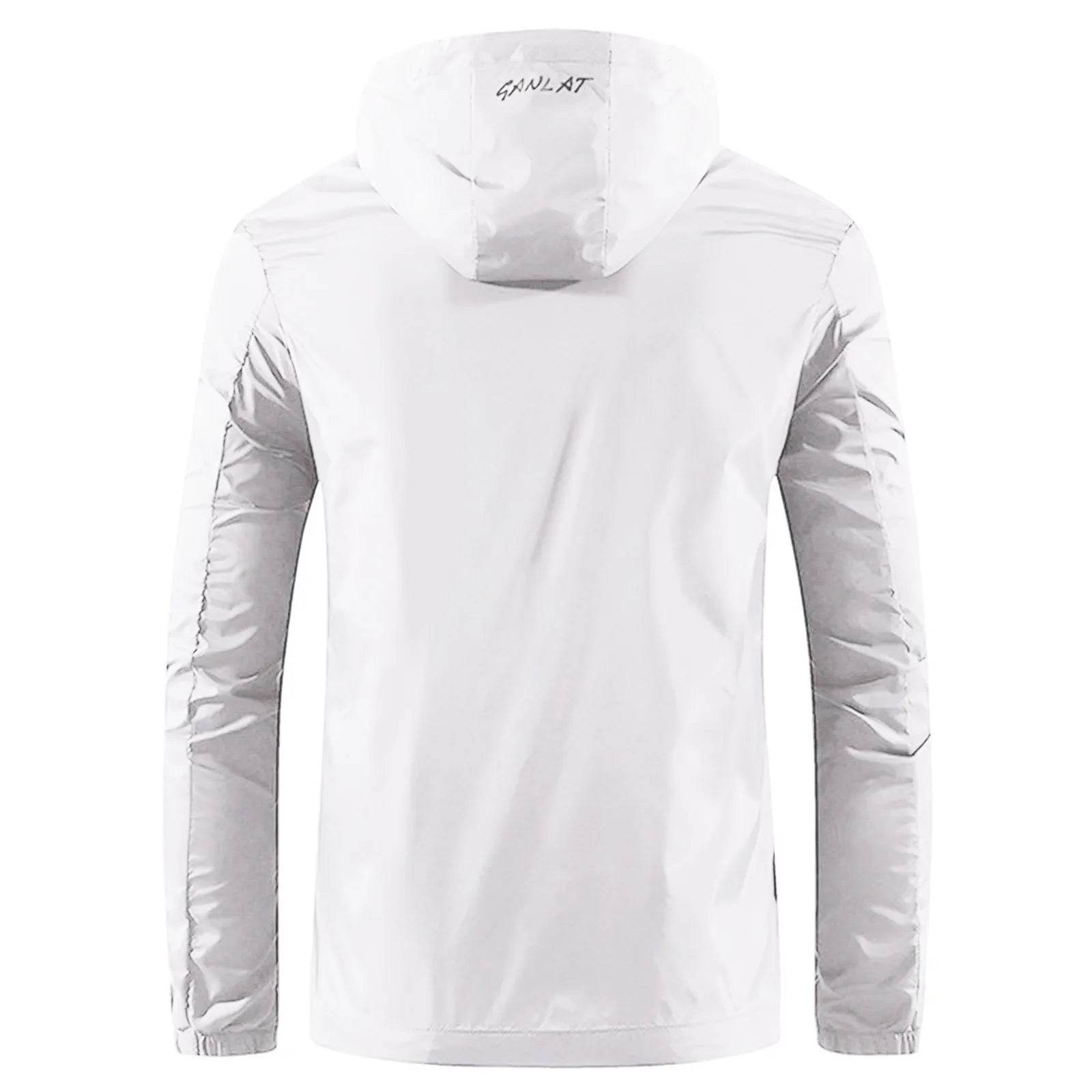 Men's Lightweight Casual Jacket - Spring Fall Hooded Raincoat - Buy Center US