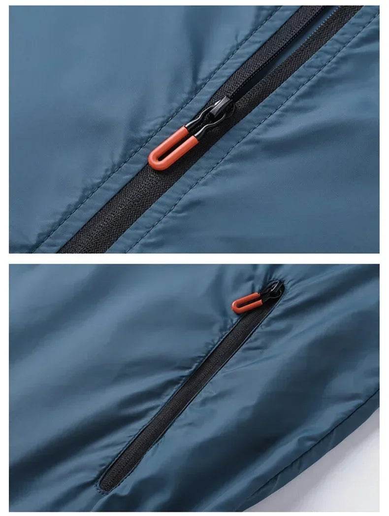 2024 Men's Waterproof Sports Jacket - Breathable UV Protection for Summer - Buy Center US