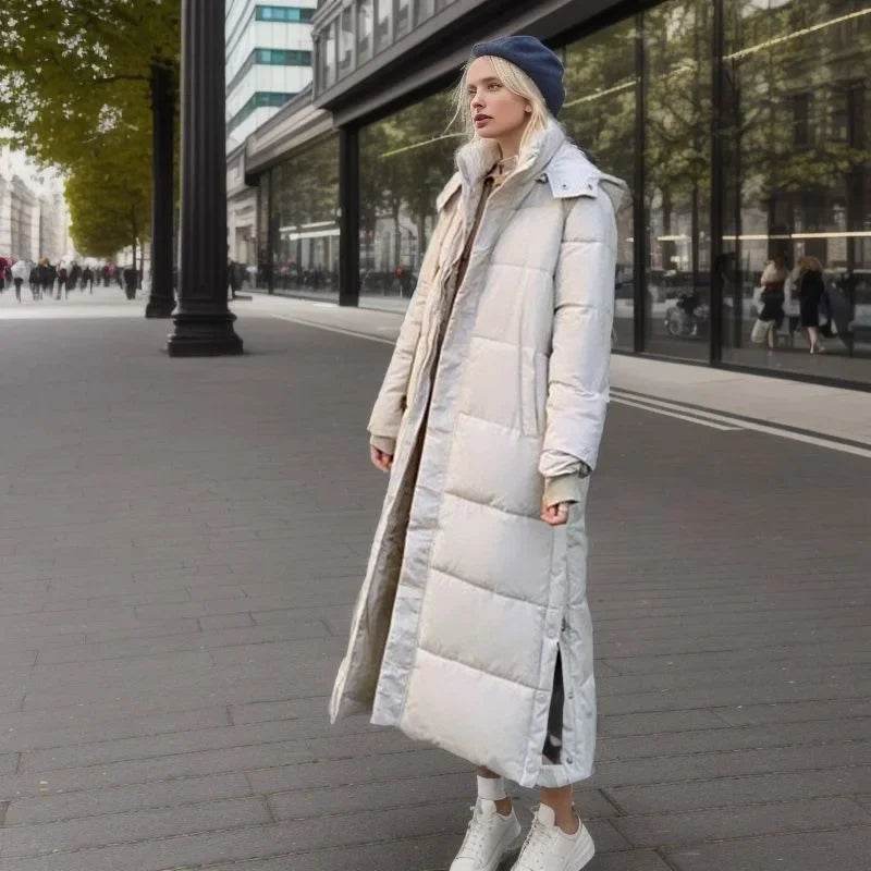 2024 Winter Women’s Hooded Parka Coat - Thick Slim-Fit Style - Buy Center US