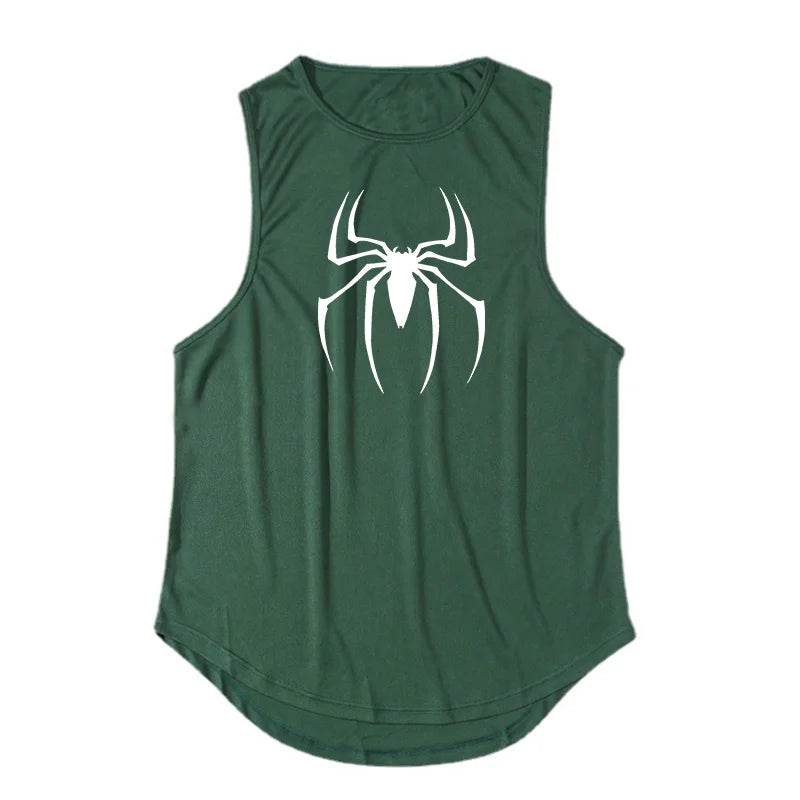 Men's Bodybuilding Stringer Singlet - Spring/Summer Workout Shirt - Buy Center US