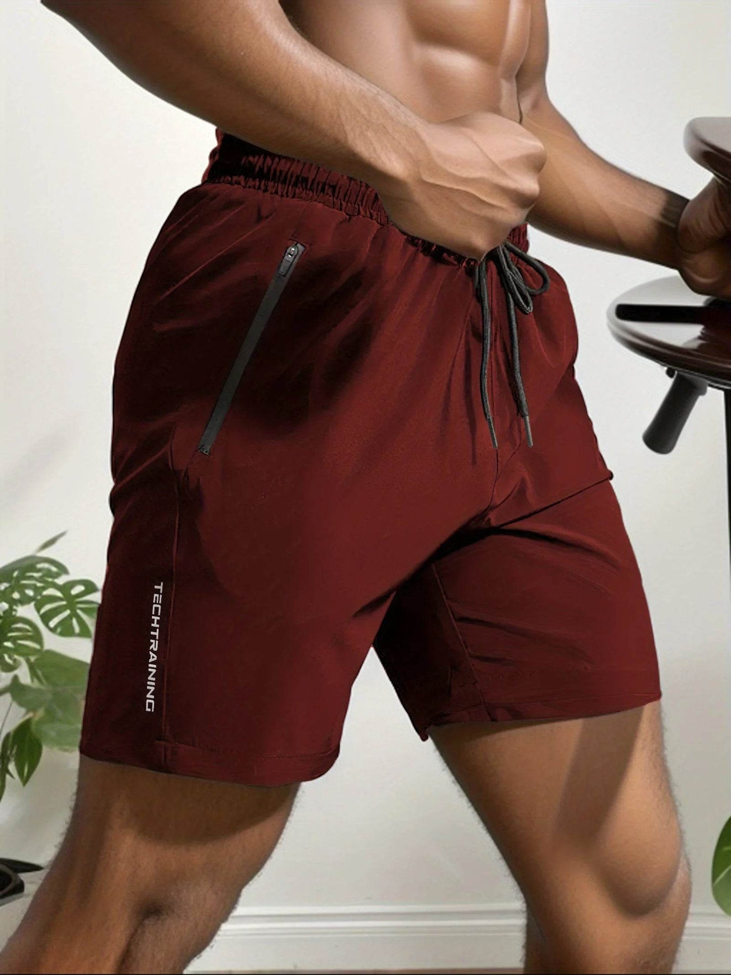 Men's Quick Drying Sports Shorts - Breathable Drawstring Waist for Summer - Buy Center US