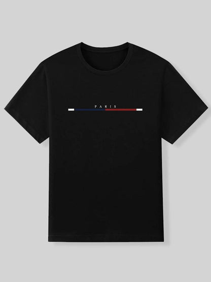 2025 Casual Men's T-Shirt - Super Elastic Short-Sleeve Vintage Streetwear - Buy Center US
