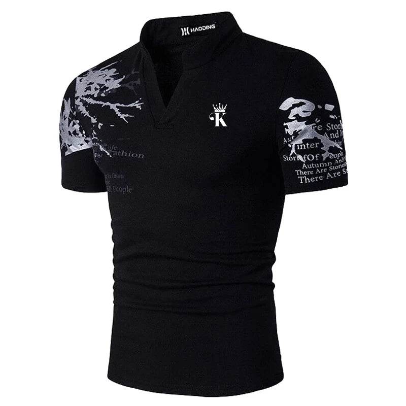 Dingshite Men's Casual Golf Polo Shirt - Short Sleeve, Solid Color Design - Buy Center US