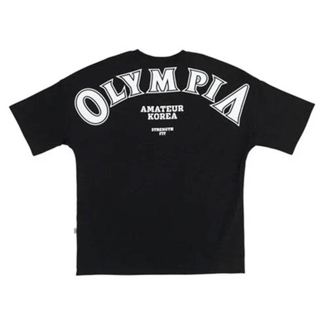 OLYMPIA Men's 3D Printed Gym T-Shirt - Quick Dry, Lightweight Sports Top - Buy Center US