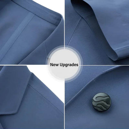 Men's Sunwear Casual Suit - Breathable Ice Silk Blazer for Spring - Buy Center US