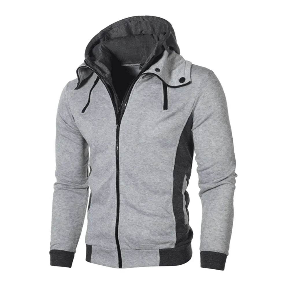 King Billion Men's Zip Up Hoodie - Heavyweight Fleece Jacket for Winter - Buy Center US