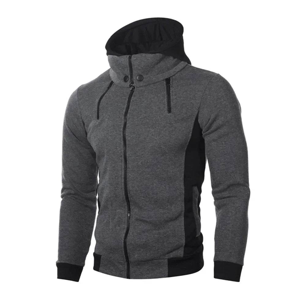 King Billion Men's Zip Up Hoodie - Heavyweight Fleece Jacket for Winter - Buy Center US