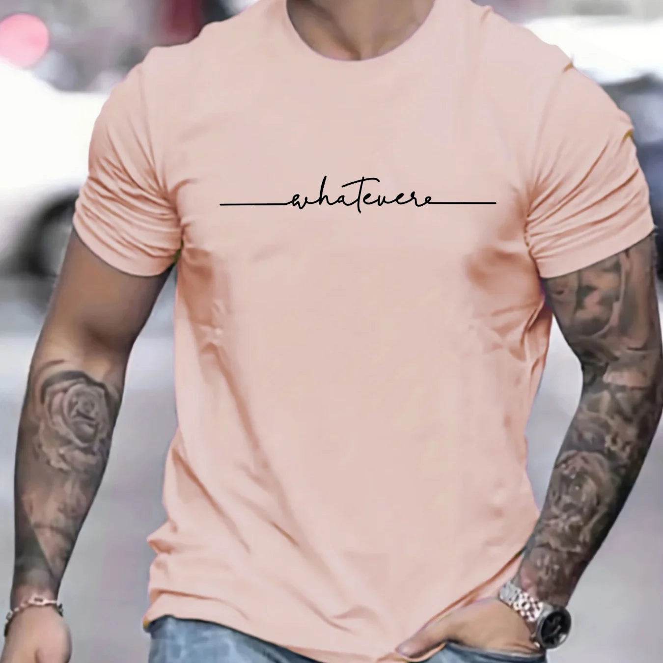 GUILAN Men's Casual Polyester T-Shirt - Lightweight Summer Round Neck - Buy Center US