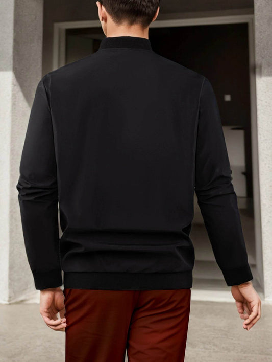 2024 Men's Pilot Jacket - Casual Zip Sports Coat for Spring and Autumn - Buy Center US