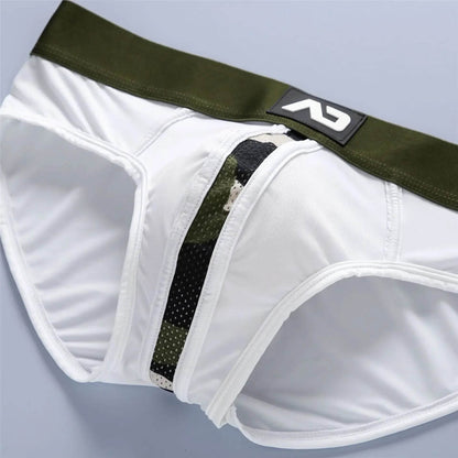 UXST Men's Milk Silk Low Waist Briefs - Comfortable 3D Fit for All Seasons - Buy Center US