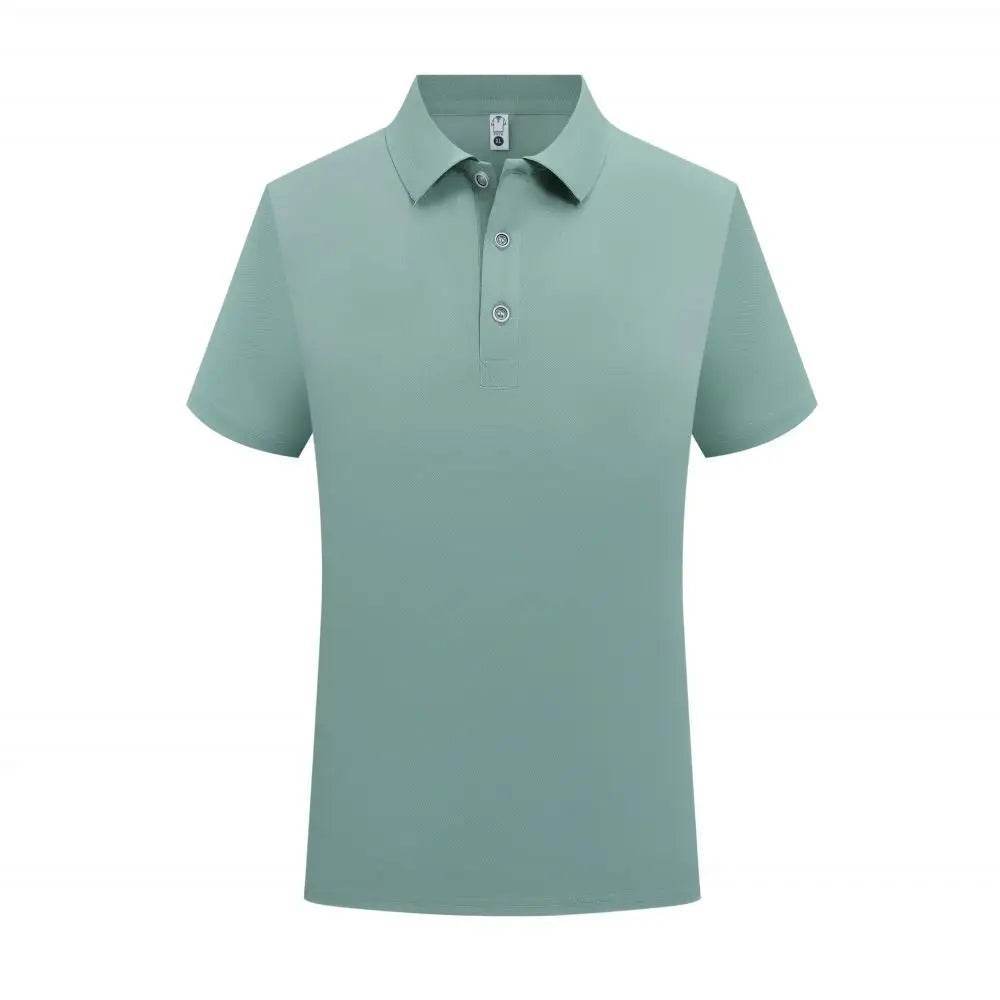 Classic Black Polo T-Shirt for Men - Casual & Breathable Summer Wear - Buy Center US
