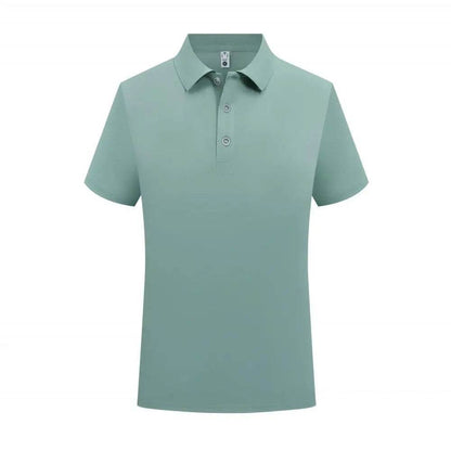 Classic Black Polo T-Shirt for Men - Casual & Breathable Summer Wear - Buy Center US