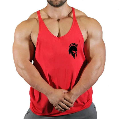 Men's Gym Singlet Tank Top - Stylish Cotton Bodybuilding Shirt - Buy Center US