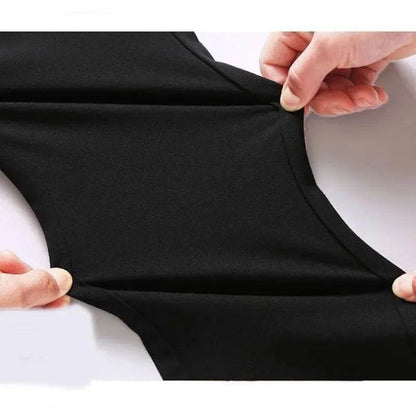 Men's Elastic Straight Pants - Casual Business Trousers in Solid Colors - Buy Center US