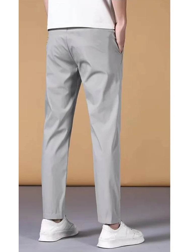 Fashion Men's Casual Summer Pants - Lightweight Skinny Joggers - Buy Center US